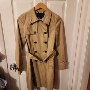 Jcrew Collection Icon Trench Coat Double Breasted in Japanese Cotton